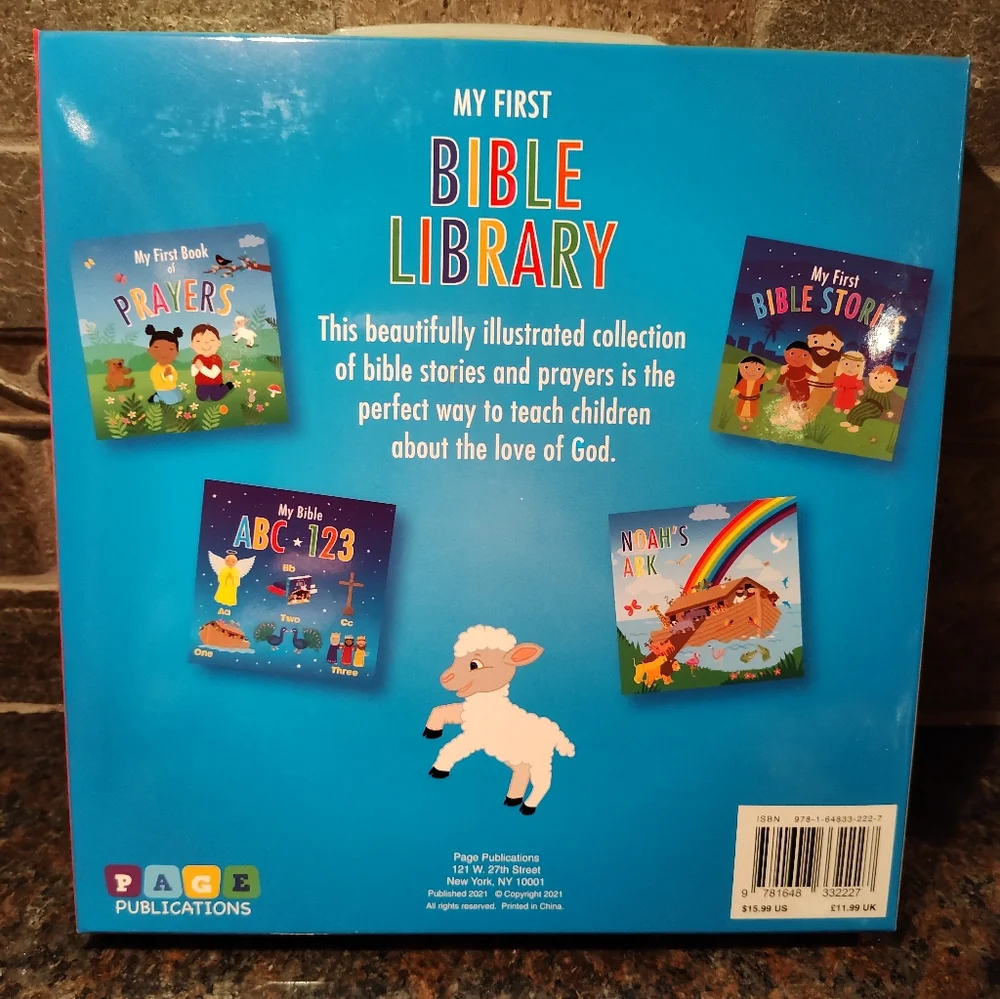 My First Bible Library 4-Book Set--softcover